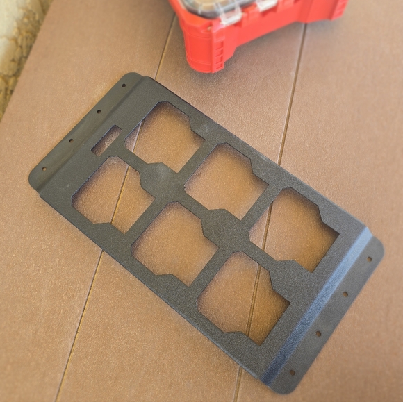 Milwaukee Packout Mount For Toolboxes, Metal,Powder Coat Black, Mount Only - Picture 6 of 6